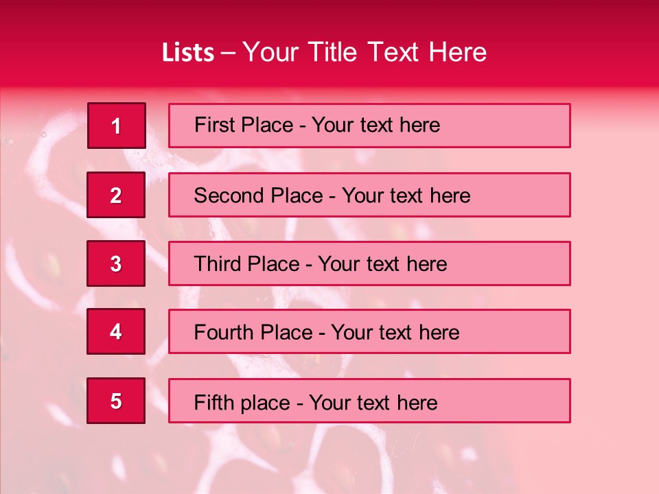 Eating Contrast Food PowerPoint Template
