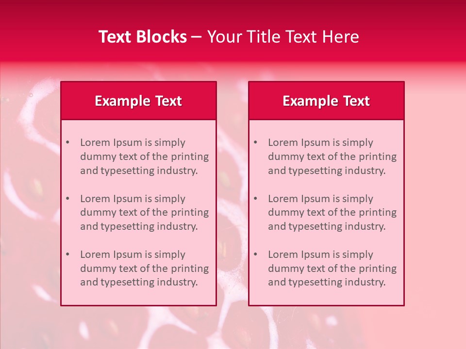Eating Contrast Food PowerPoint Template