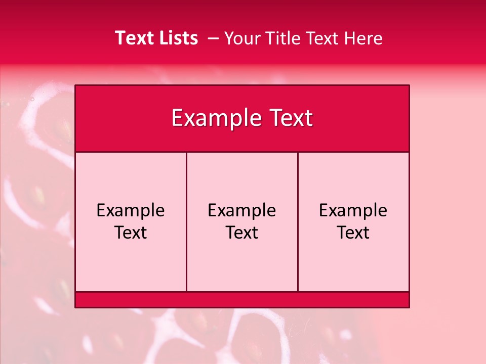 Eating Contrast Food PowerPoint Template