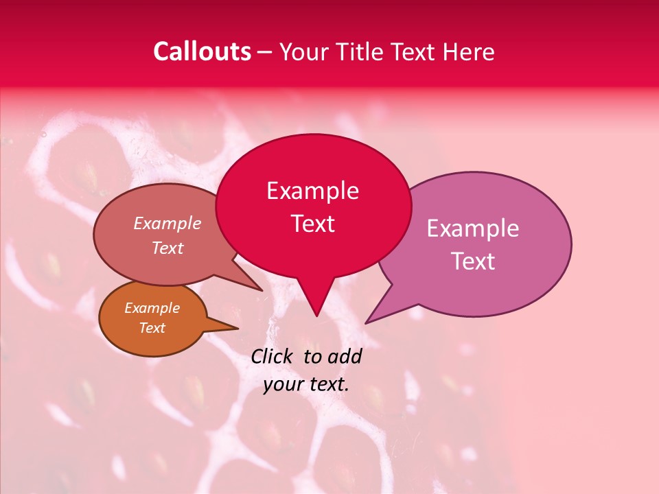 Eating Contrast Food PowerPoint Template