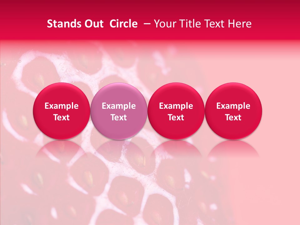 Eating Contrast Food PowerPoint Template