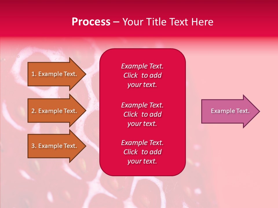 Eating Contrast Food PowerPoint Template