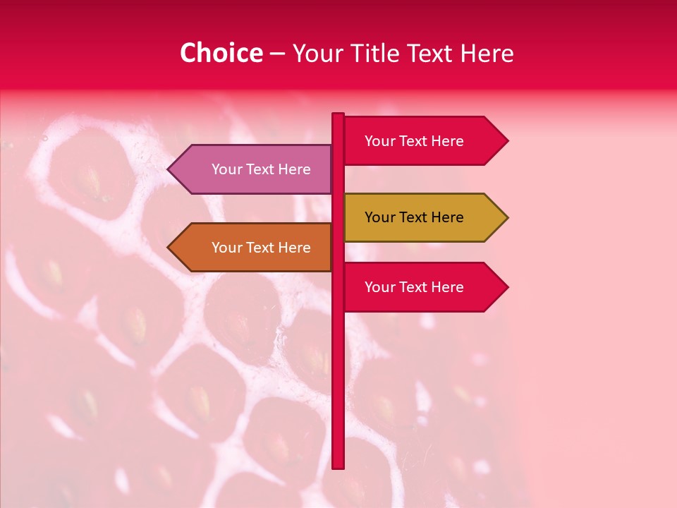 Eating Contrast Food PowerPoint Template