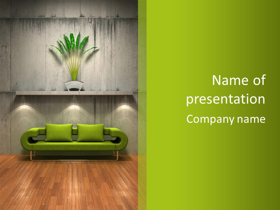 Studio House Home PowerPoint Template