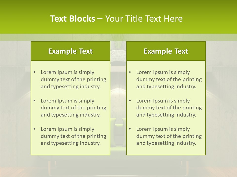 Studio House Home PowerPoint Template