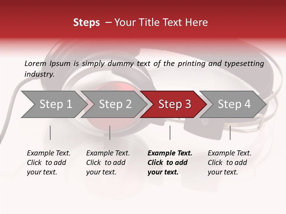 Mp Ear Beats PowerPoint Template