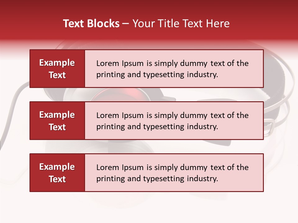 Mp Ear Beats PowerPoint Template
