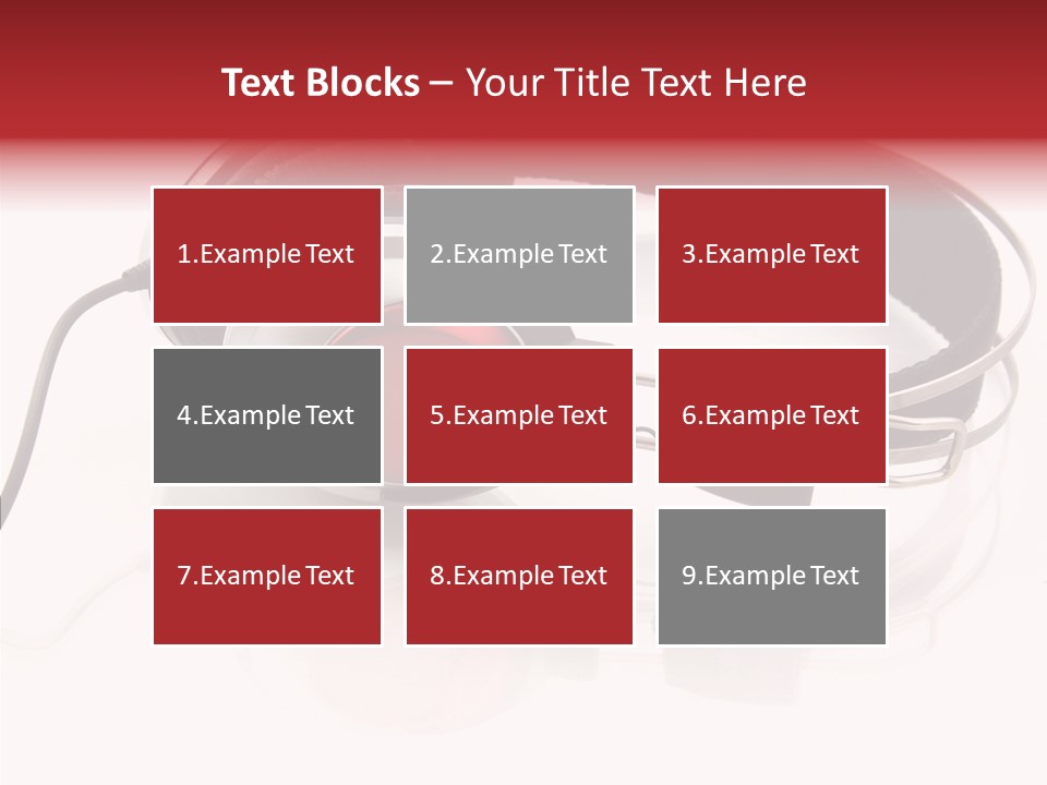 Mp Ear Beats PowerPoint Template