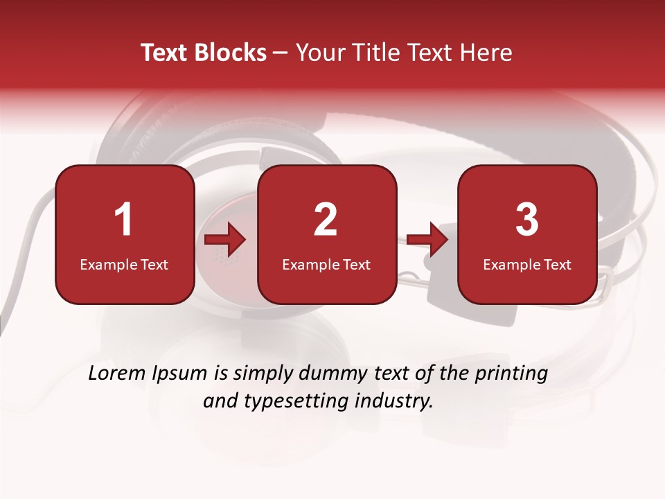 Mp Ear Beats PowerPoint Template