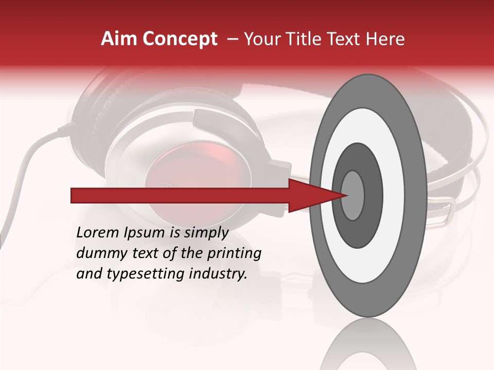 Mp Ear Beats PowerPoint Template