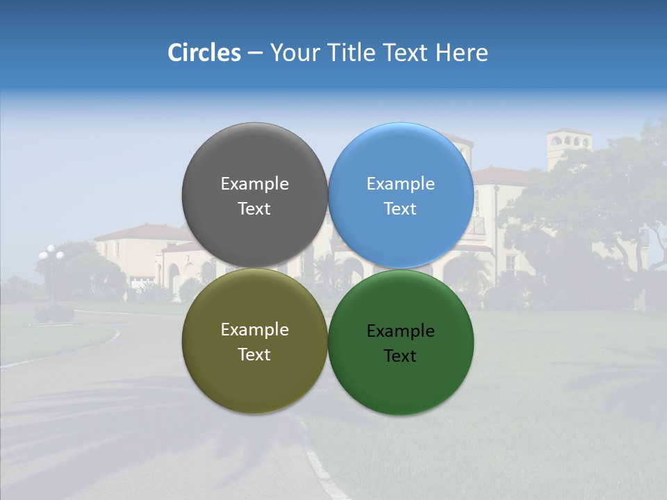 Realestate House Save PowerPoint Template