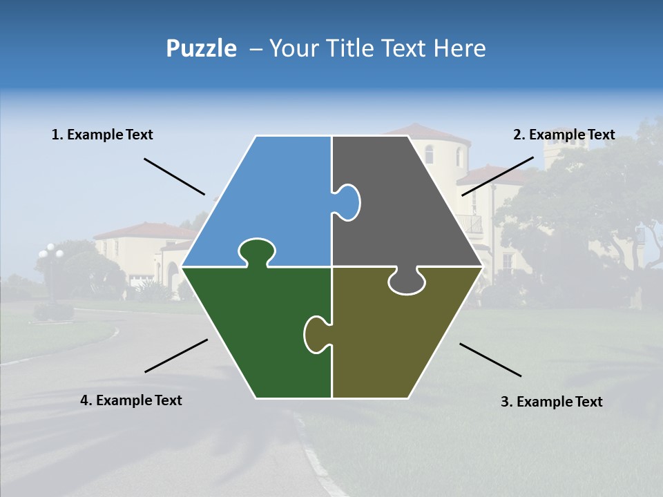 Realestate House Save PowerPoint Template