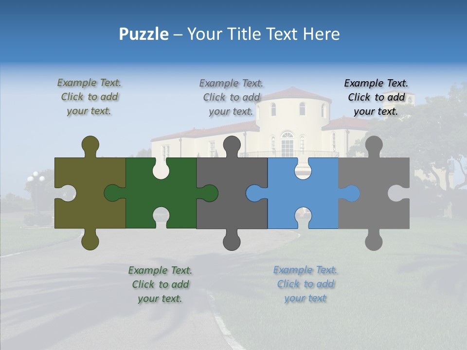 Realestate House Save PowerPoint Template