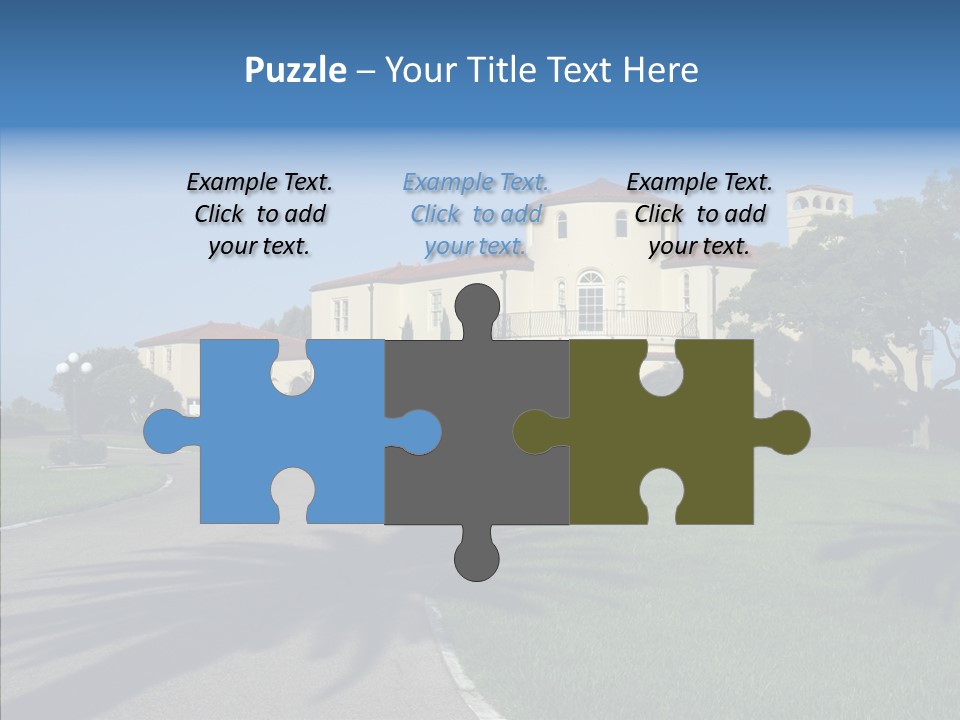 Realestate House Save PowerPoint Template