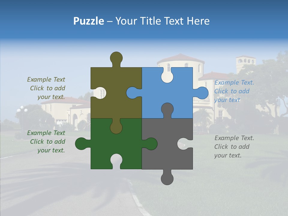 Realestate House Save PowerPoint Template