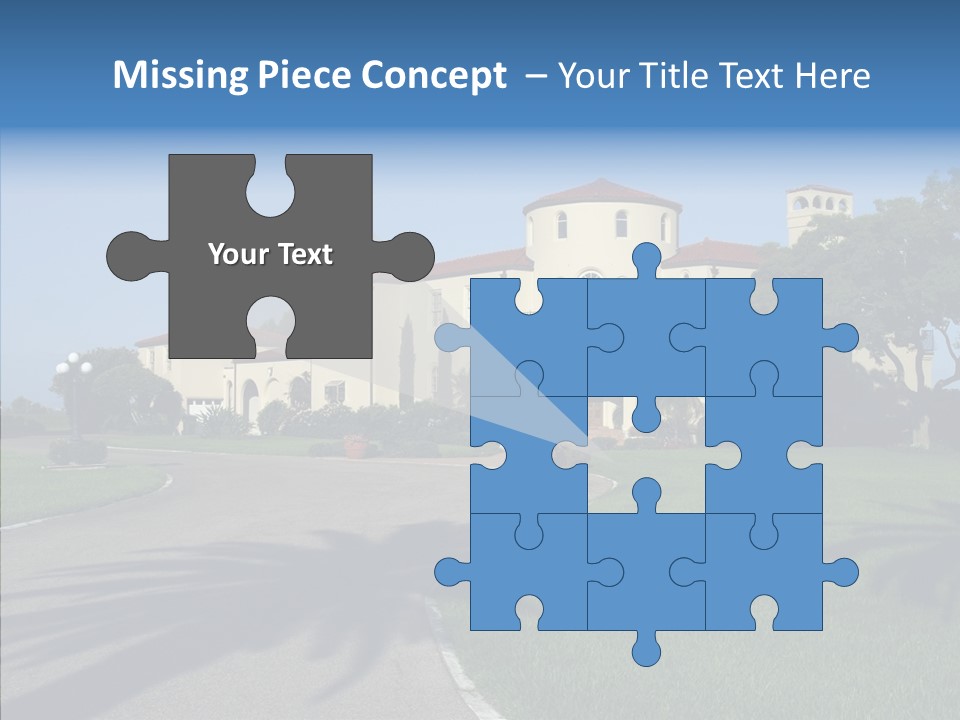 Realestate House Save PowerPoint Template