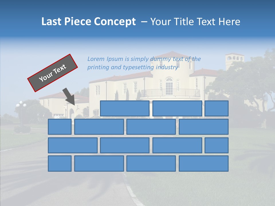 Realestate House Save PowerPoint Template