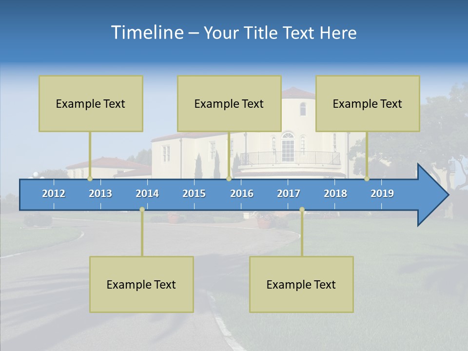 Realestate House Save PowerPoint Template