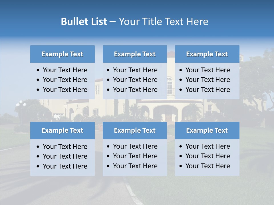 Realestate House Save PowerPoint Template