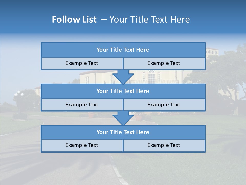 Realestate House Save PowerPoint Template