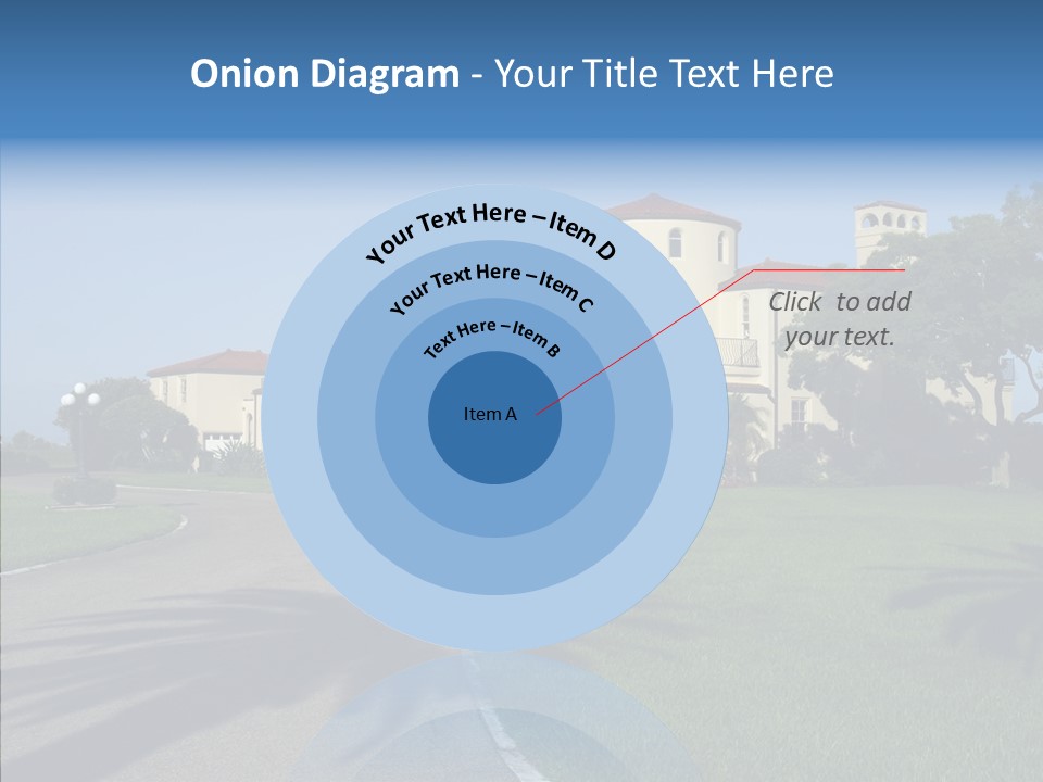 Realestate House Save PowerPoint Template