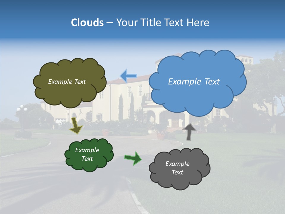 Realestate House Save PowerPoint Template