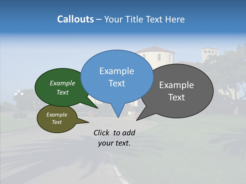 Realestate House Save PowerPoint Template