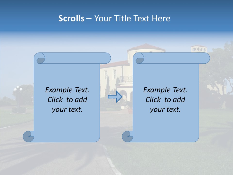 Realestate House Save PowerPoint Template