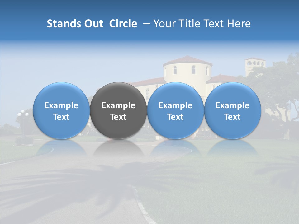 Realestate House Save PowerPoint Template