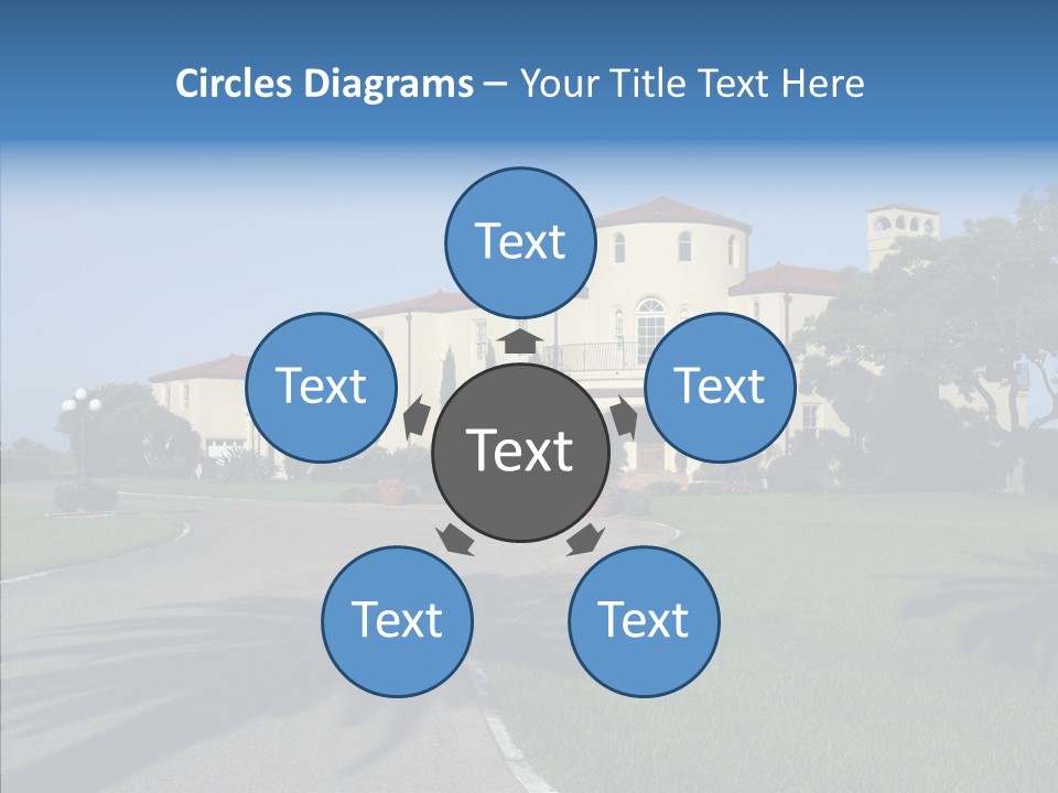 Realestate House Save PowerPoint Template