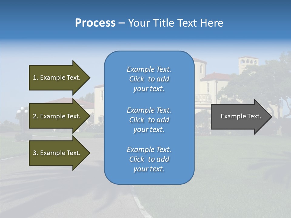 Realestate House Save PowerPoint Template