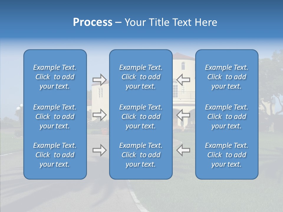 Realestate House Save PowerPoint Template