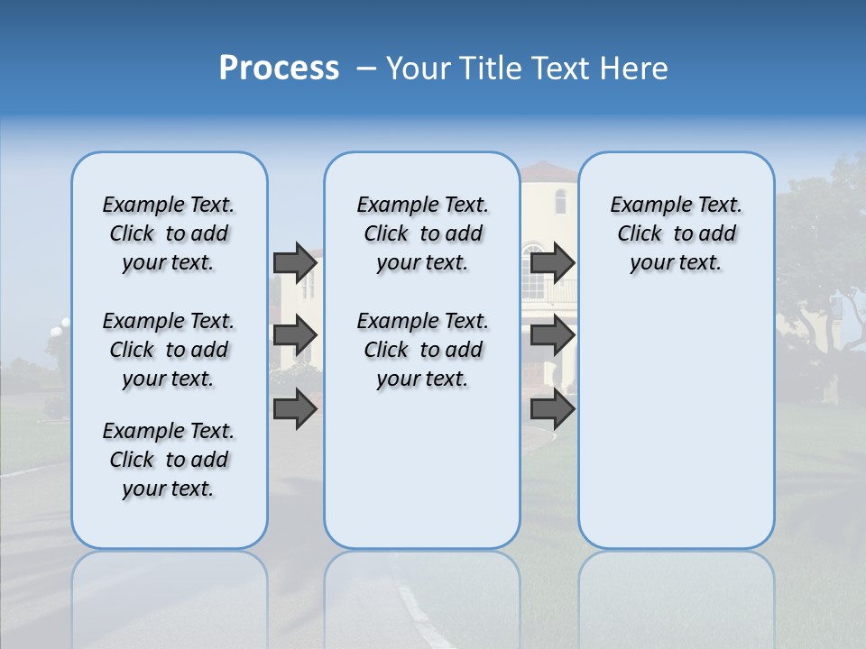 Realestate House Save PowerPoint Template