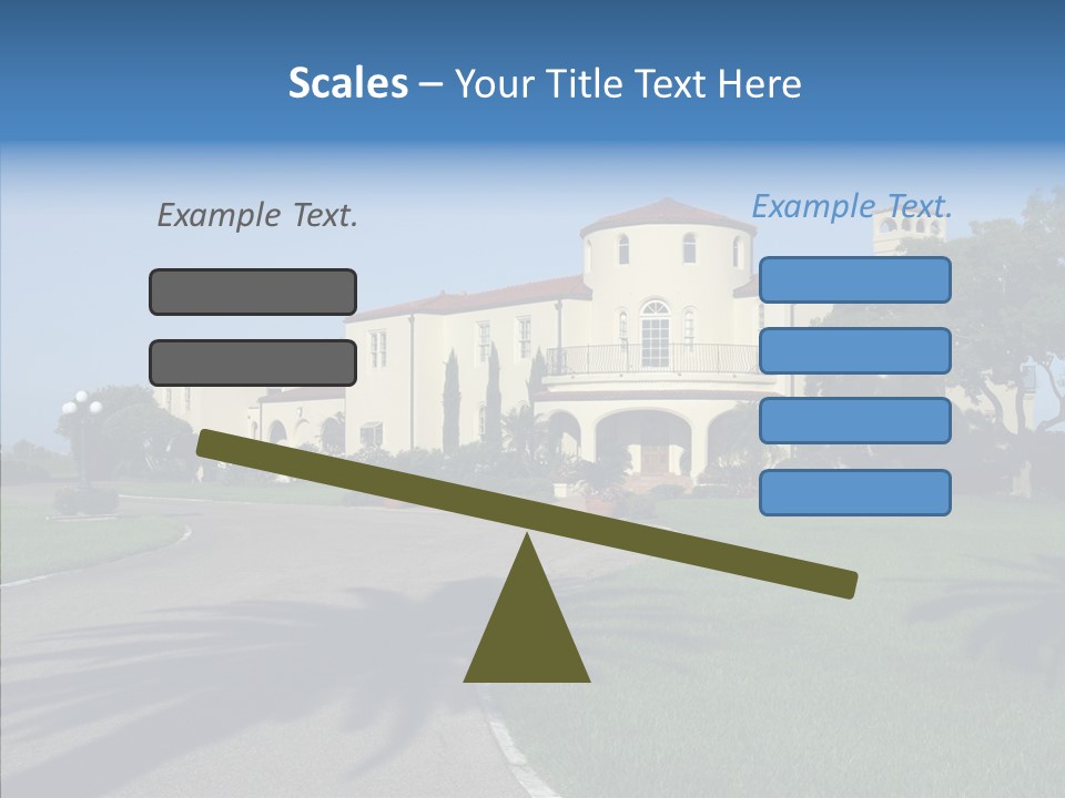 Realestate House Save PowerPoint Template