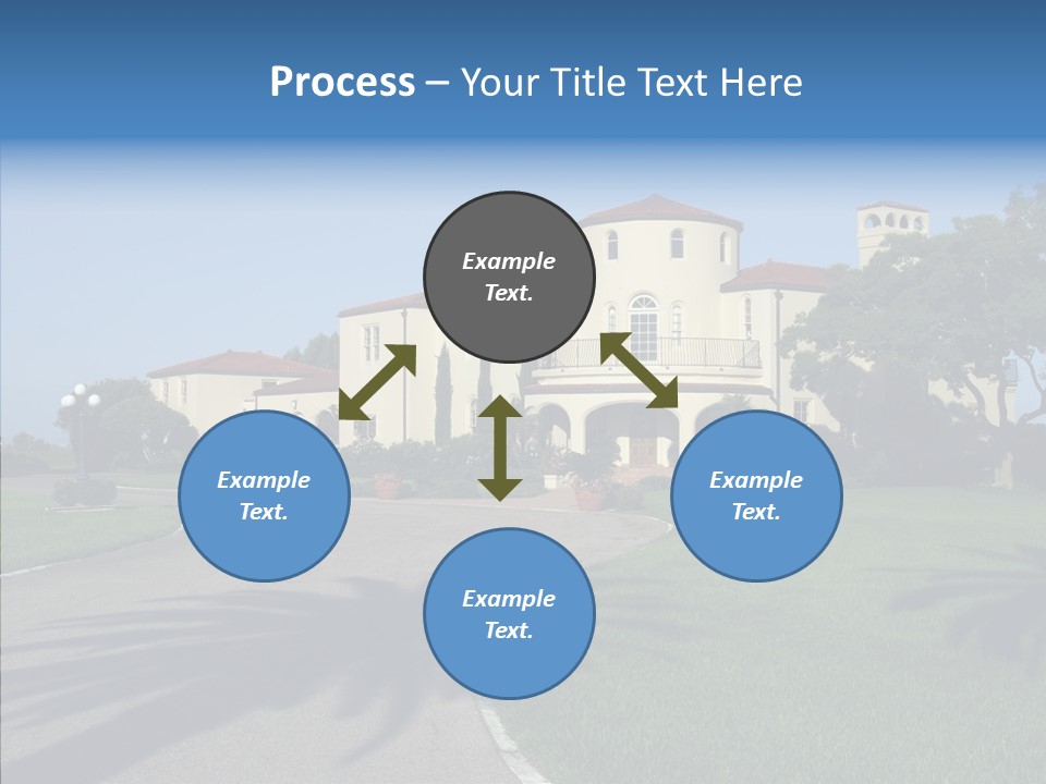 Realestate House Save PowerPoint Template