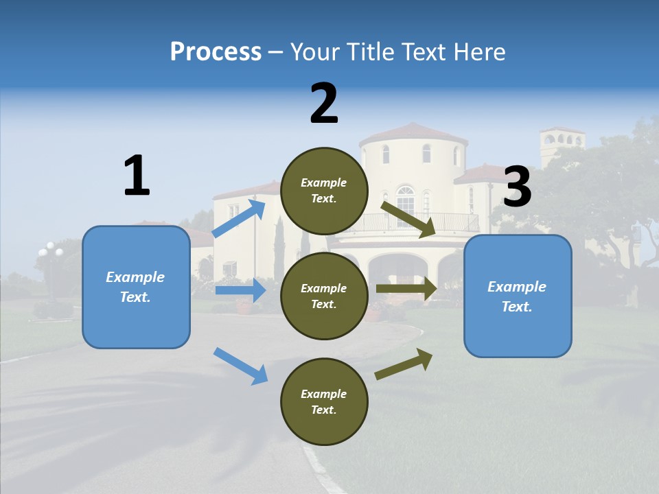 Realestate House Save PowerPoint Template