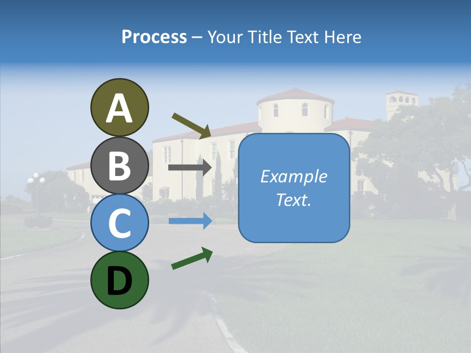 Realestate House Save PowerPoint Template