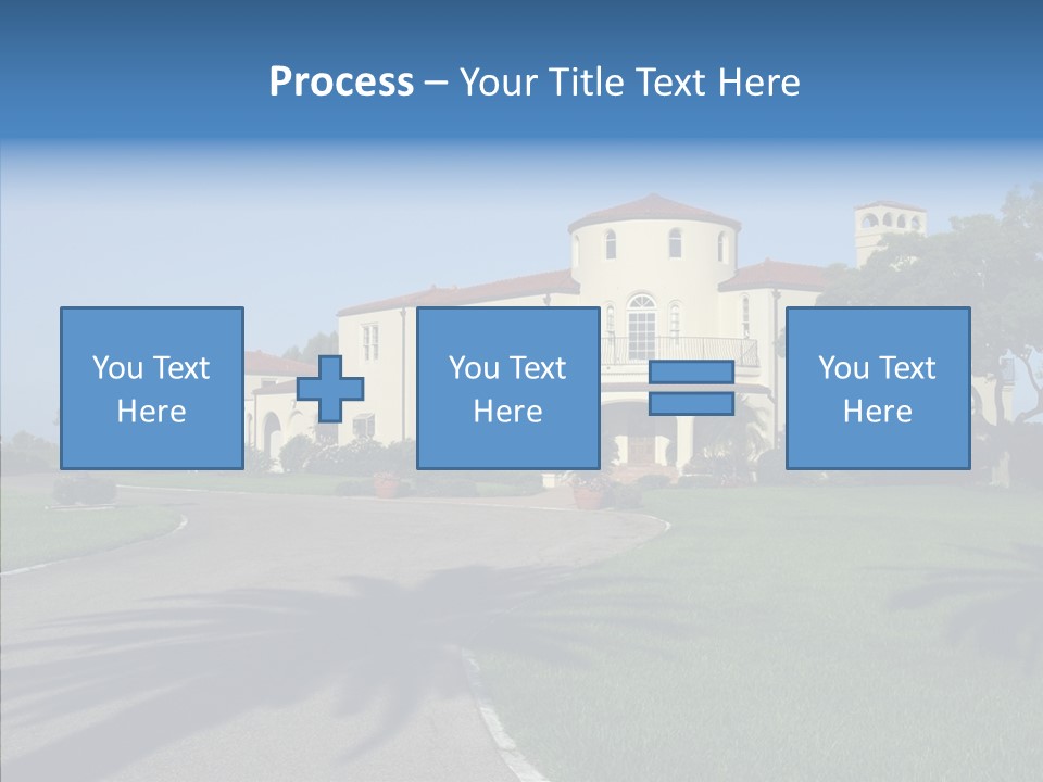 Realestate House Save PowerPoint Template