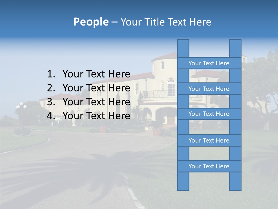 Realestate House Save PowerPoint Template
