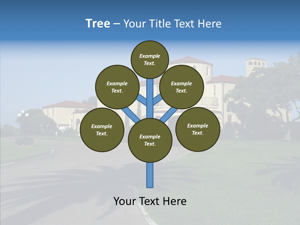 Realestate House Save PowerPoint Template