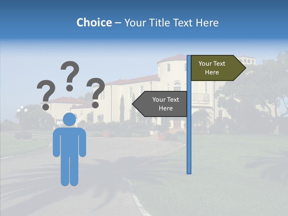 Realestate House Save PowerPoint Template