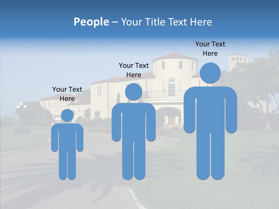 Realestate House Save PowerPoint Template