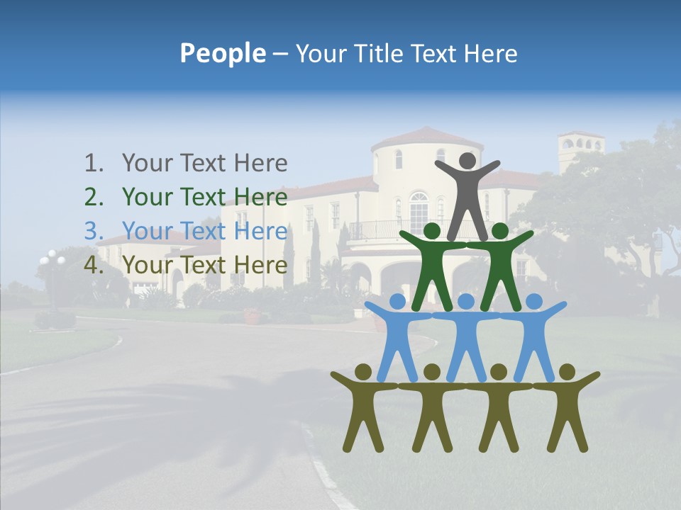 Realestate House Save PowerPoint Template