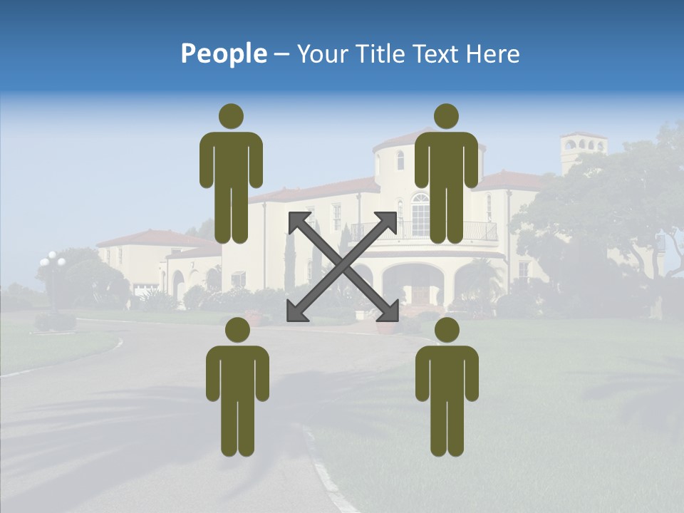 Realestate House Save PowerPoint Template