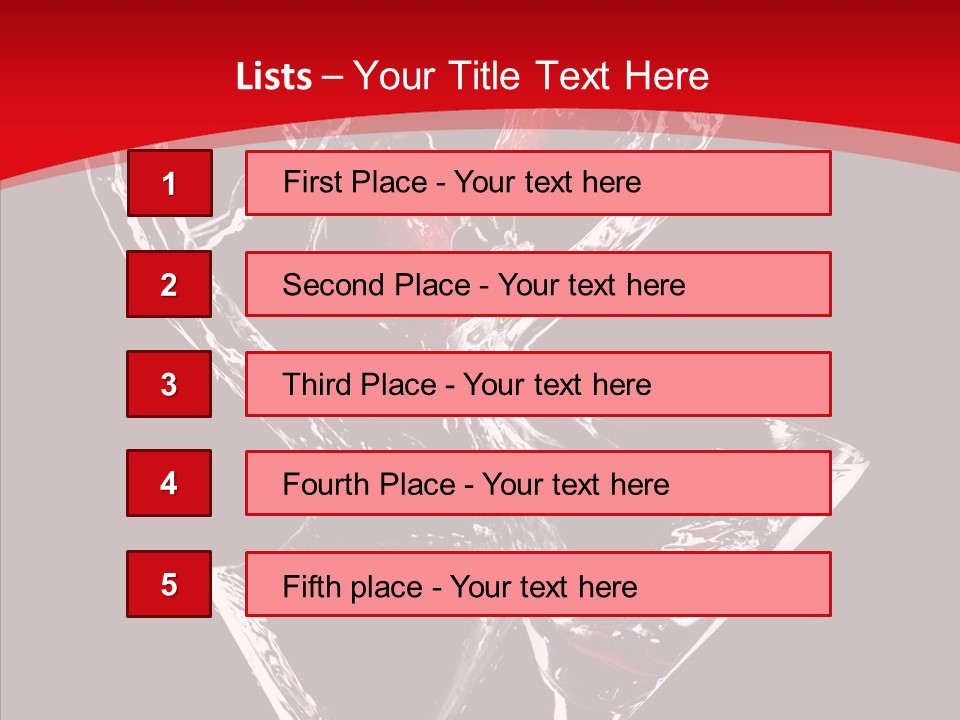 Color Glass Celebration PowerPoint Template