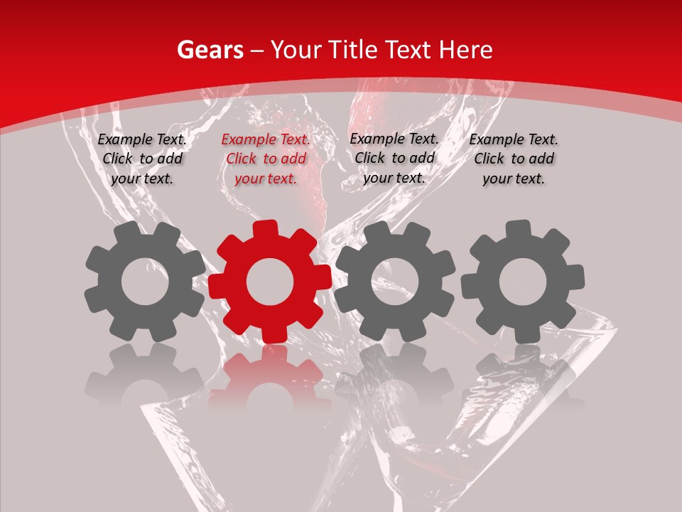 Color Glass Celebration PowerPoint Template