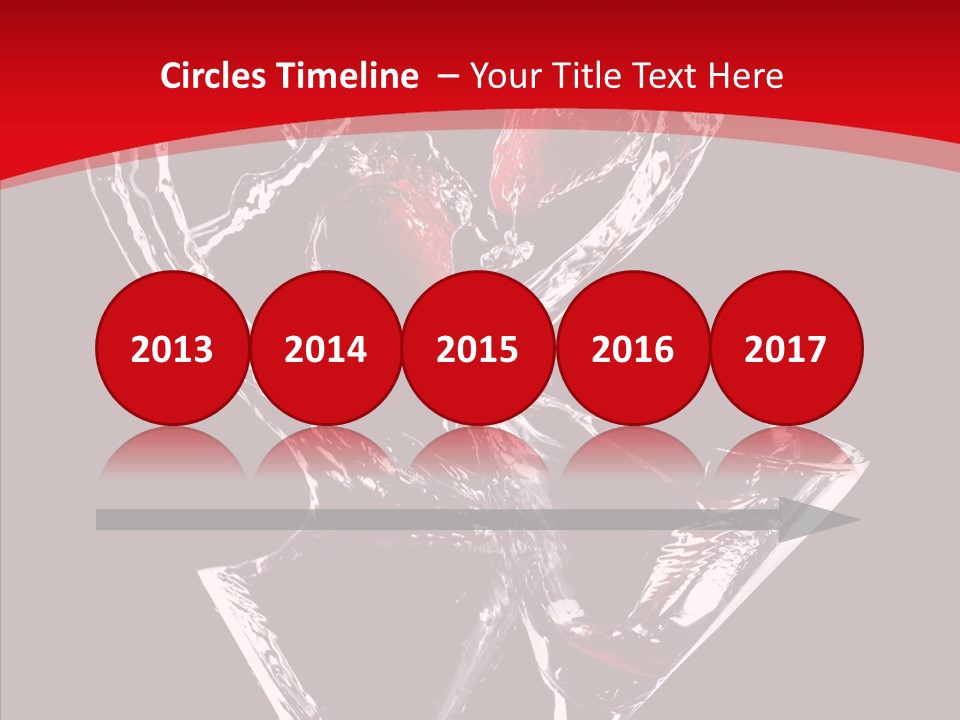 Color Glass Celebration PowerPoint Template