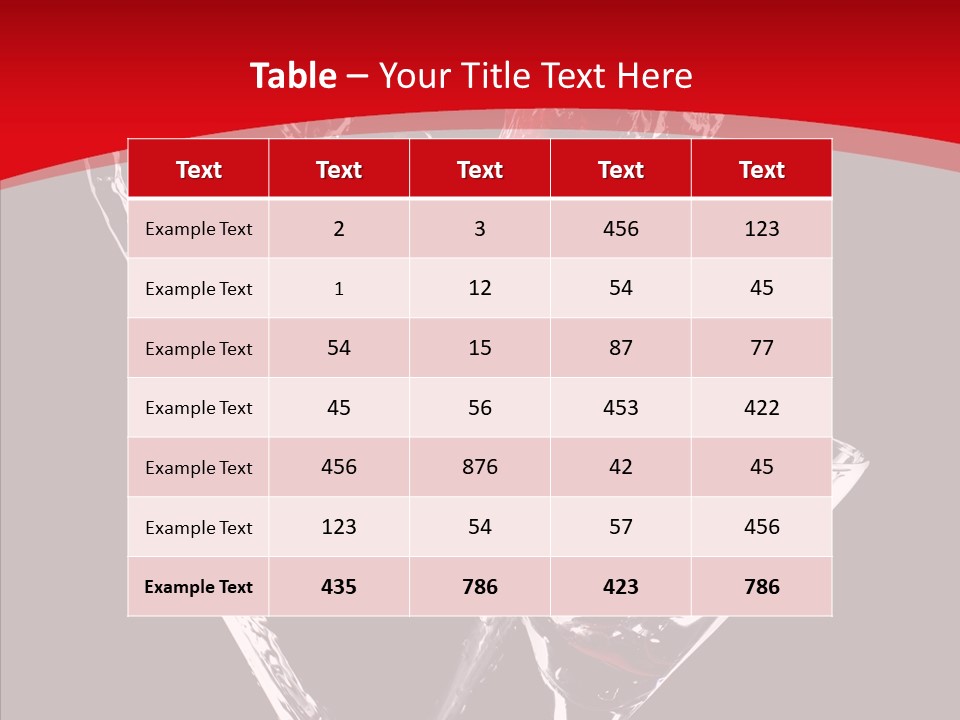 Color Glass Celebration PowerPoint Template