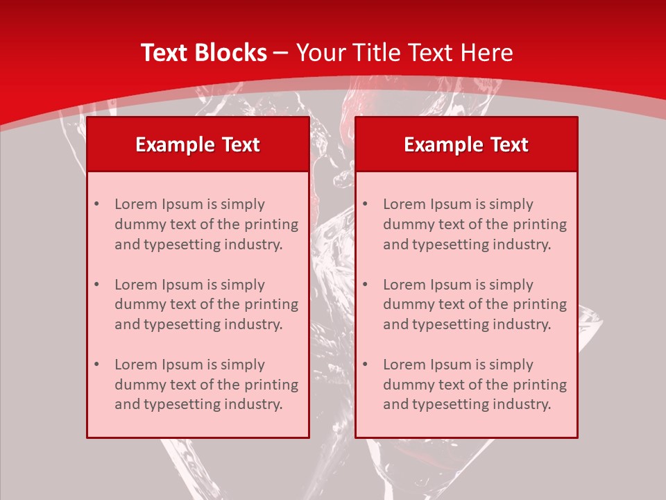 Color Glass Celebration PowerPoint Template