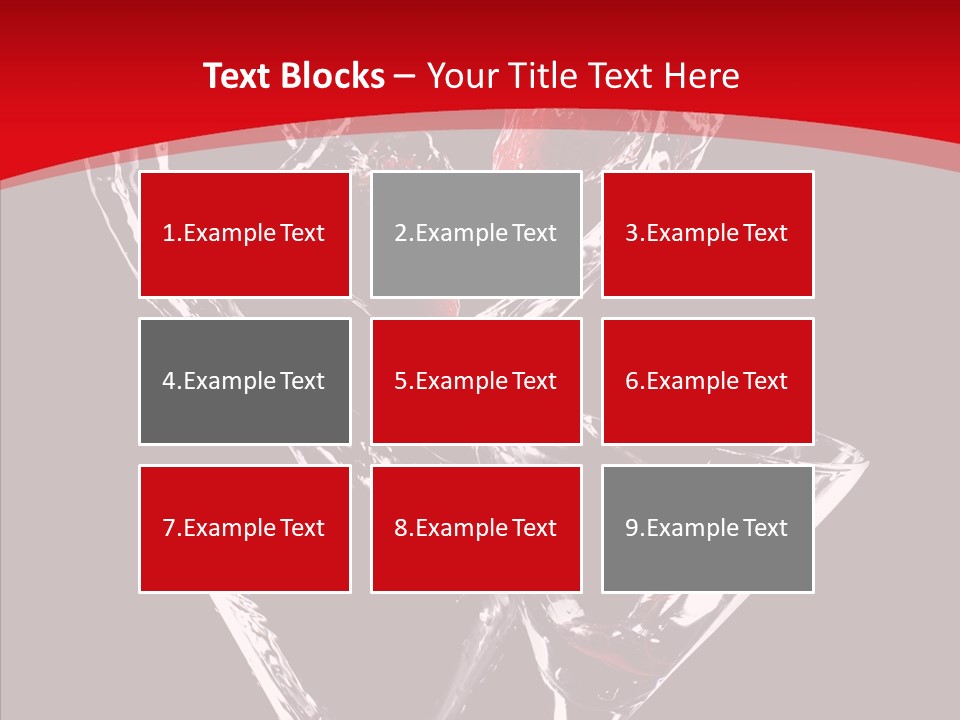 Color Glass Celebration PowerPoint Template